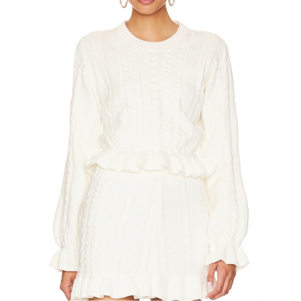 Show Me Your Mumu Ridley Ruffle Sweater Set